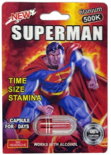 Superman Erection Enhancement Supplement